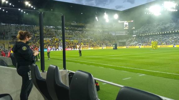 Pitchside Seats at Lower.com Field
