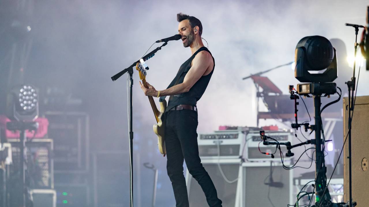 Placebo during Rock am Ring at Nürburgring