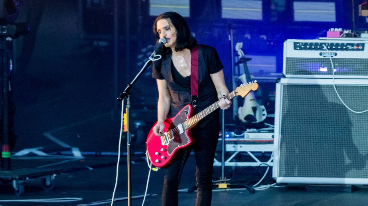 Placebo during Rock am Ring at Nürburgring