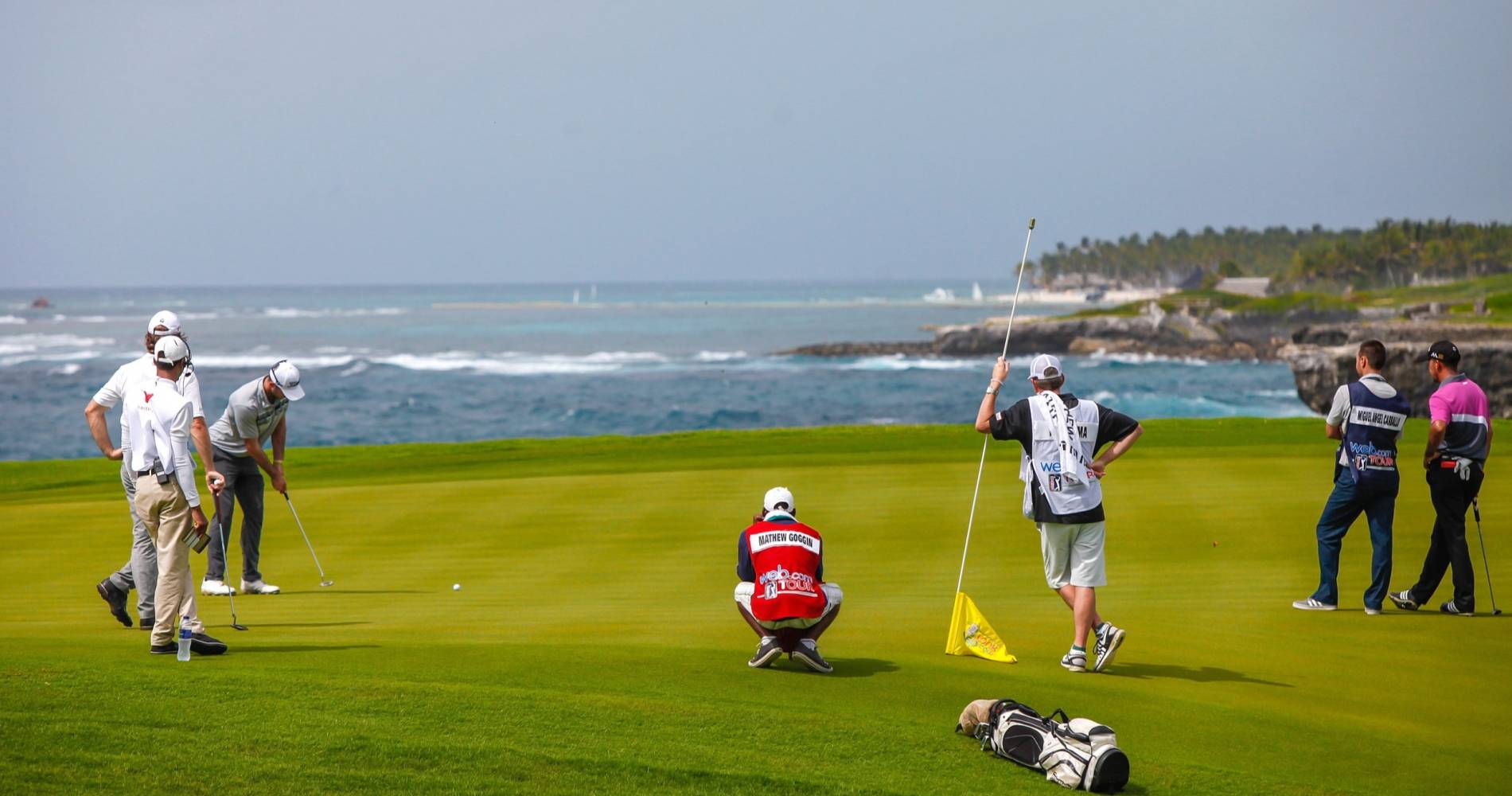 Players at the Corales Puntacana Championship