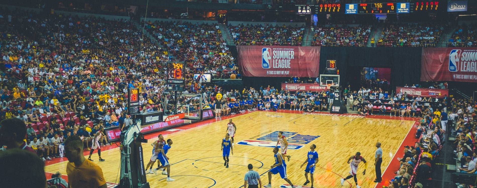 Players competing at the NBA Summer League