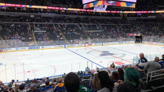 Plaza Section 105 at Enterprise Center