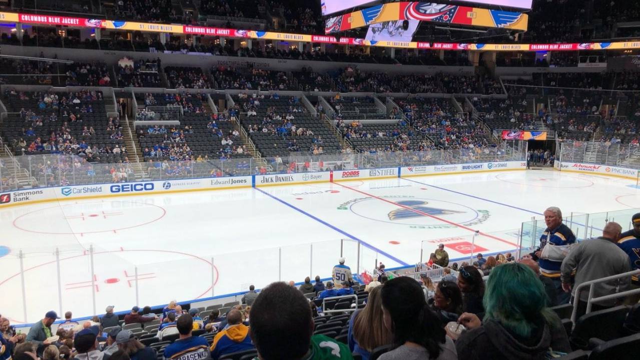 Plaza Section 105 at Enterprise Center