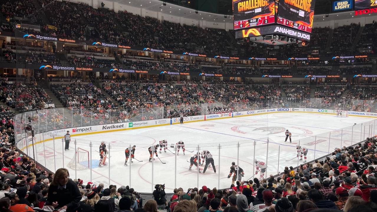Plaza Section 226 at Honda Center
