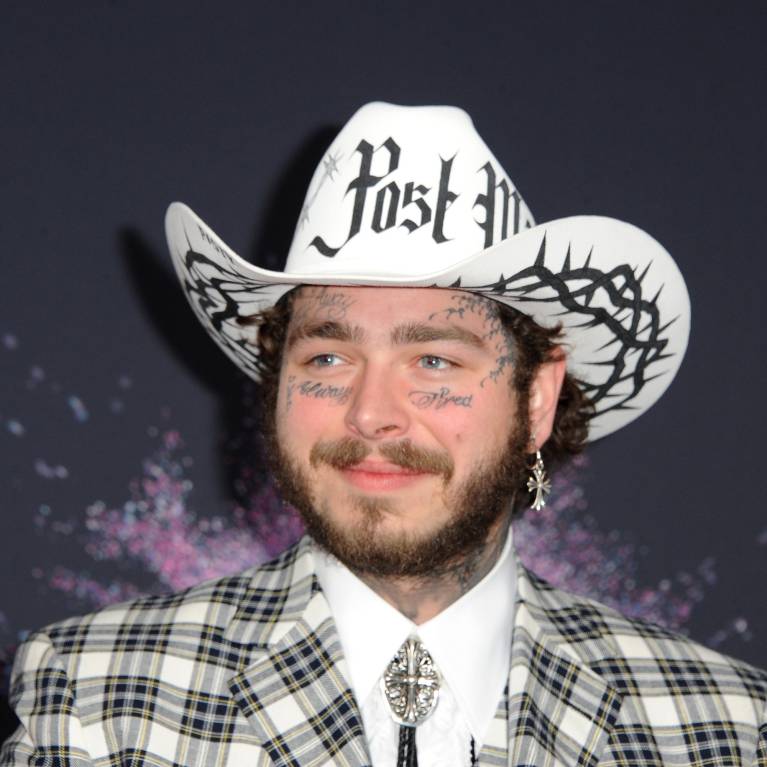 Post Malone at American Music Awards