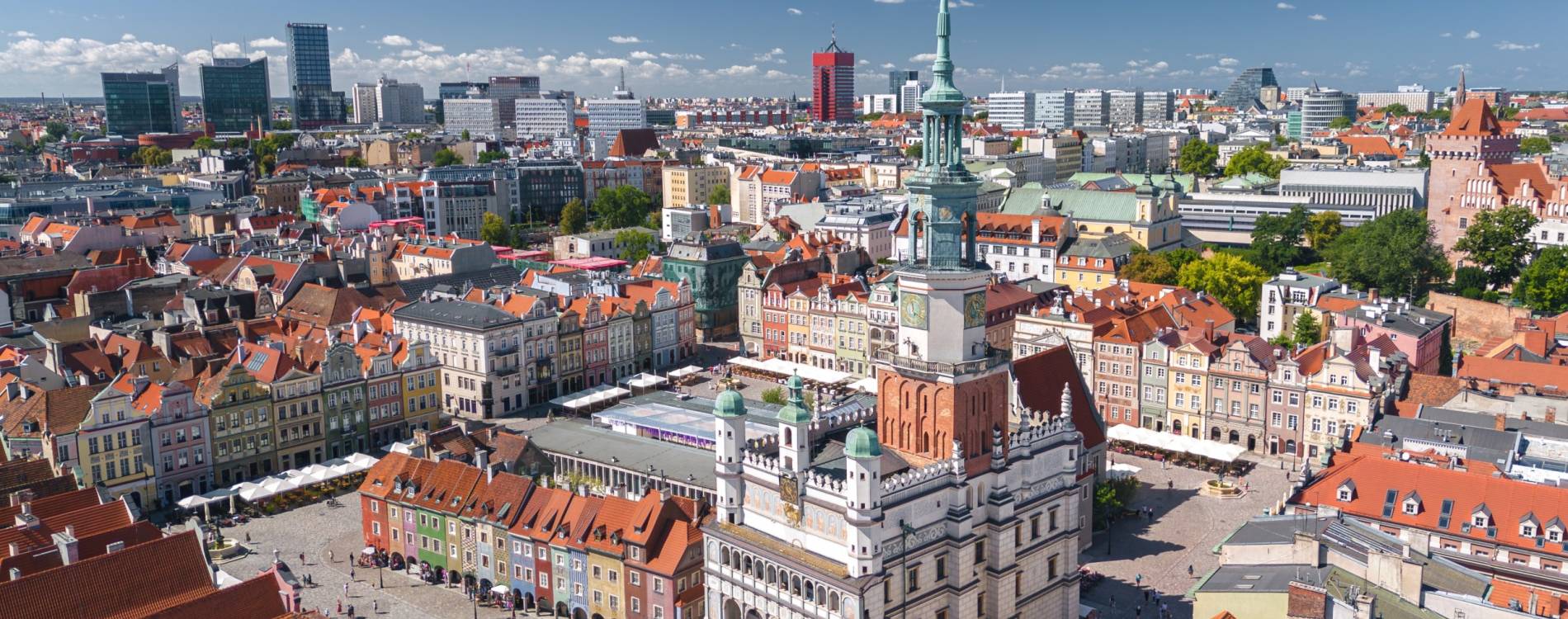 Poznań skyline