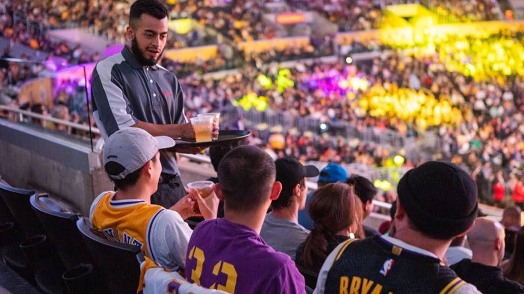 Premium Seating in-seat wait service