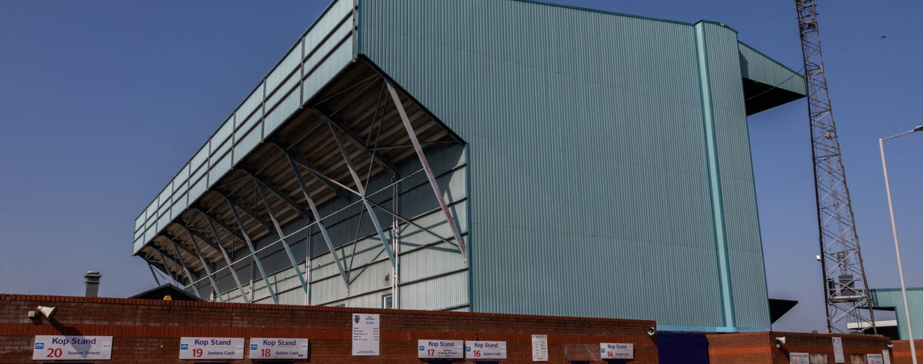 Prenton Park has been home to Tranmere Rovers since 1912