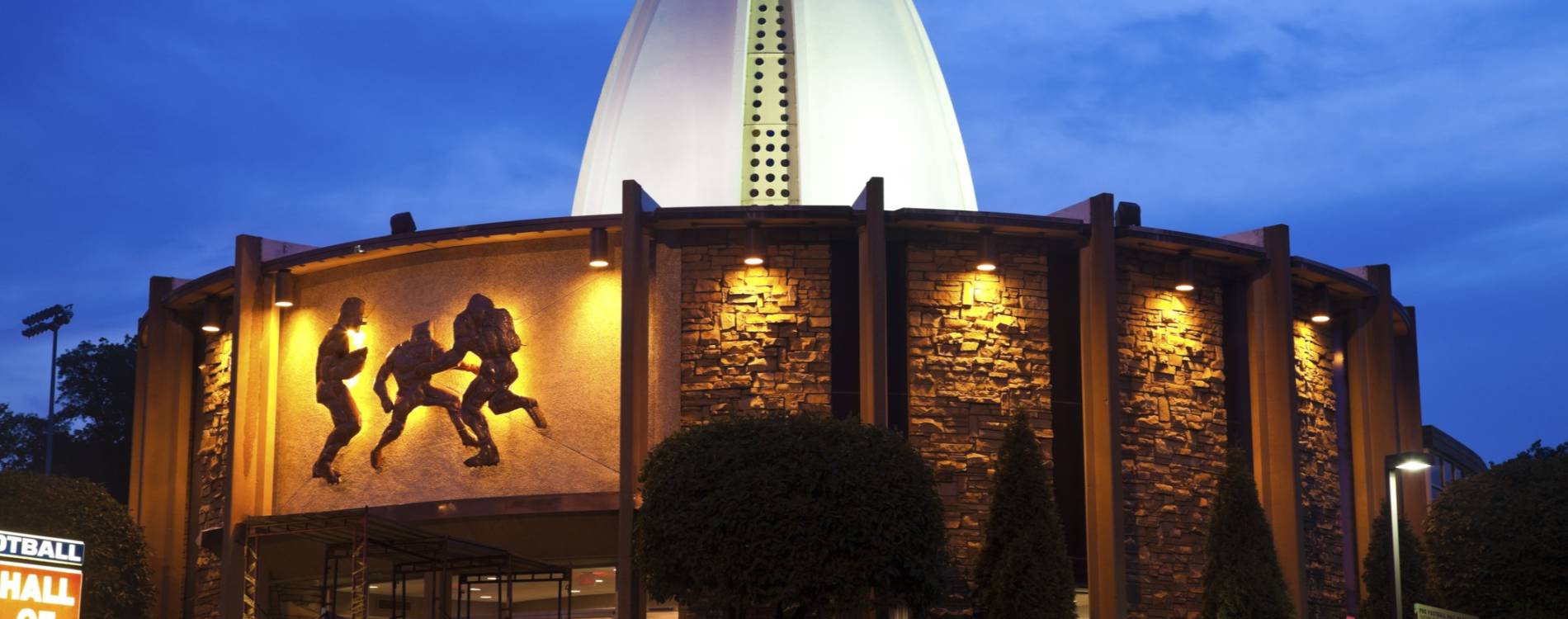 Pro Football Hall of Fame in Canton, Ohio
