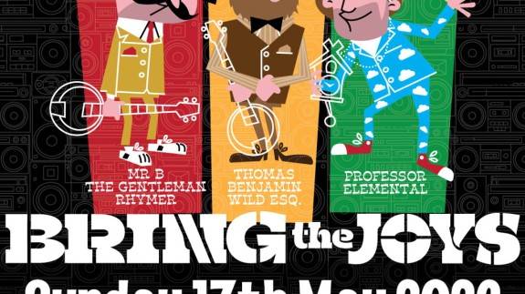 Professor Elemental + Mr B The Gentleman Rhymer + Thomas Benjamin Wild Esq.