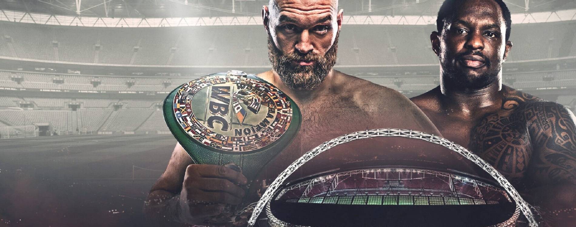 Promotional artwork for Fury v Whyte
