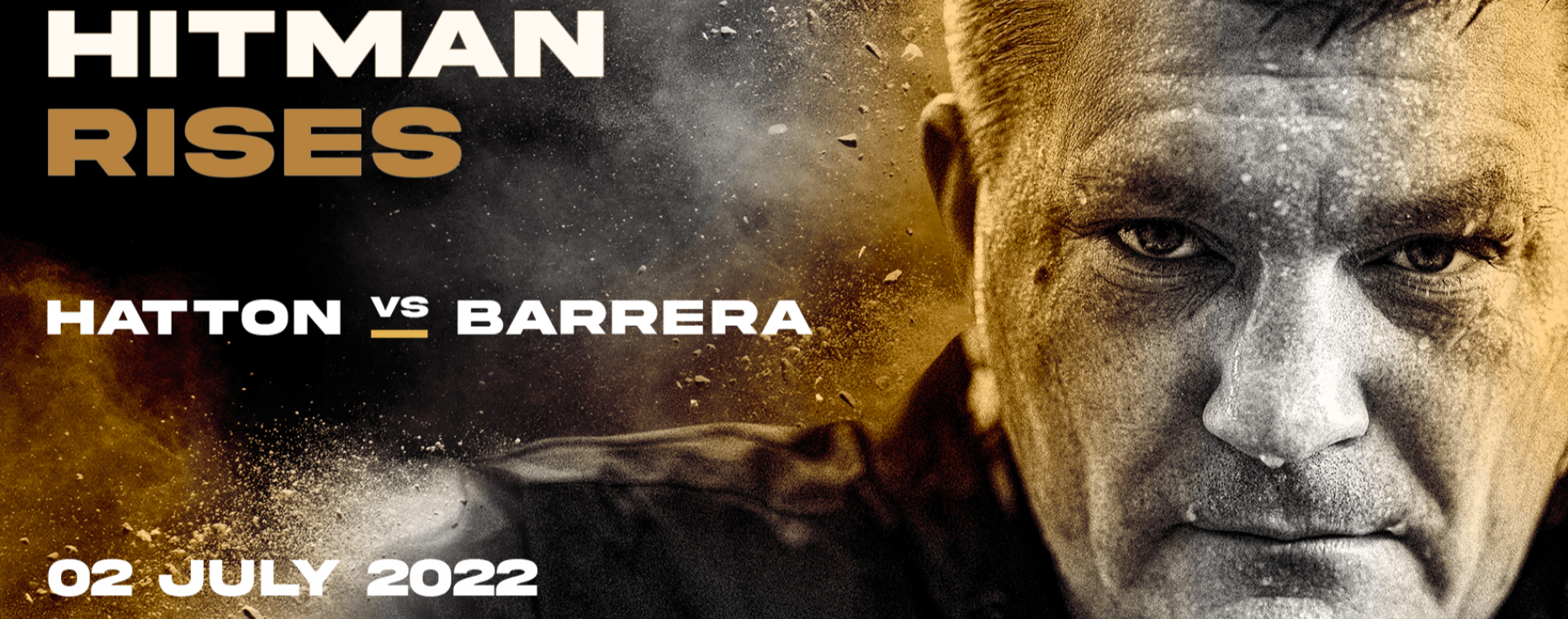 Promotional artwork for Hatton v Barrera