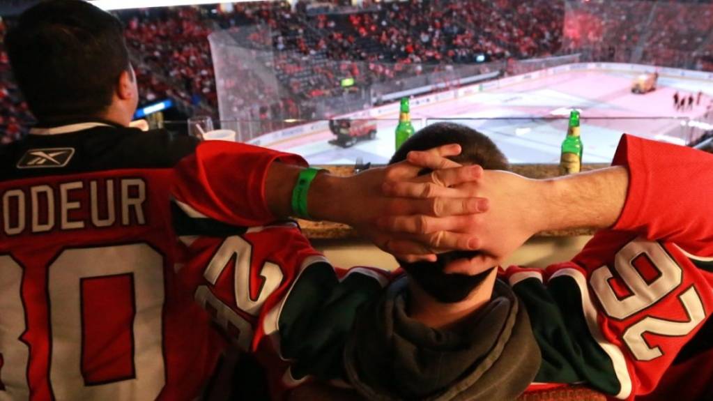 Prudential Center restaurant ledge seating