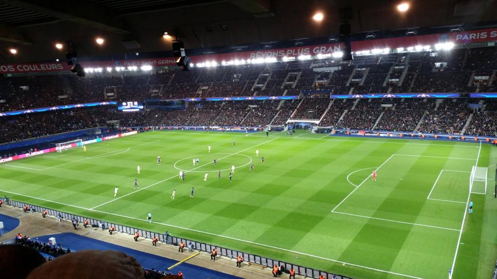 PSG face Manchester City at the Parc des Princes