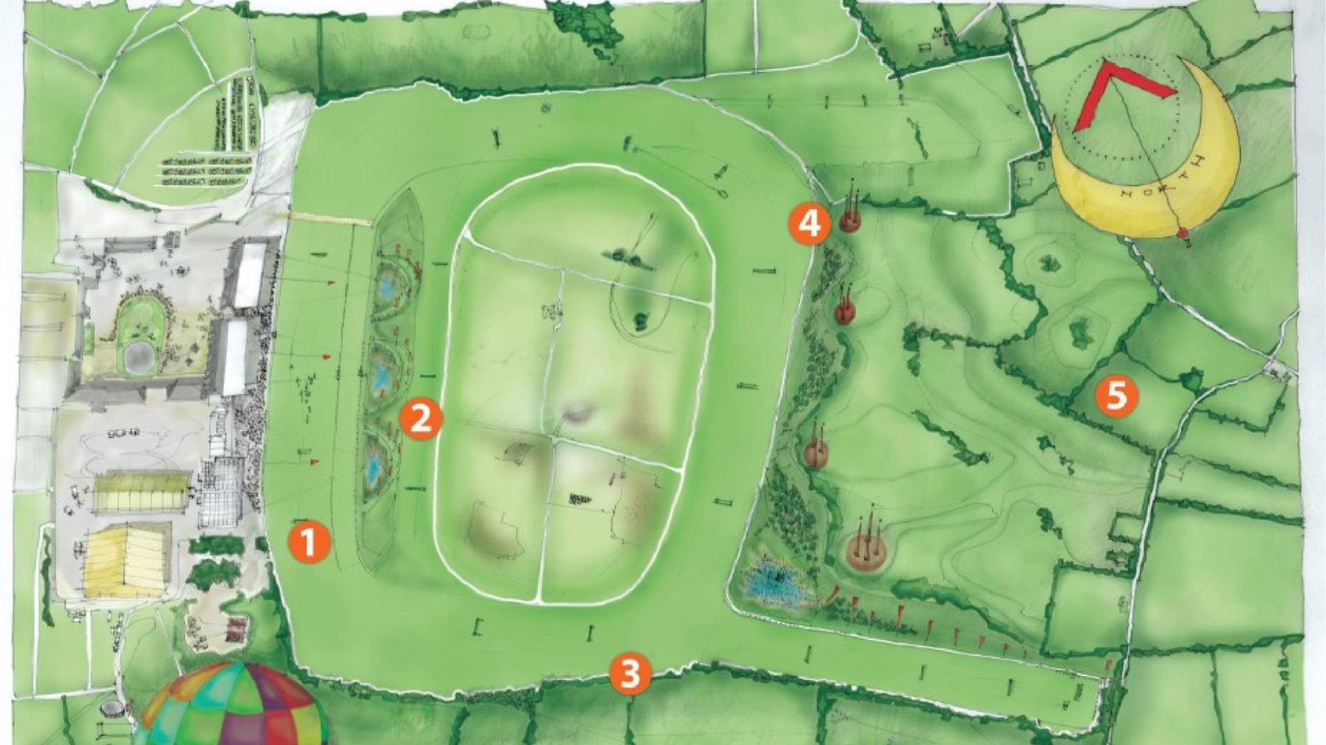 Punchestown Racecourse Map
