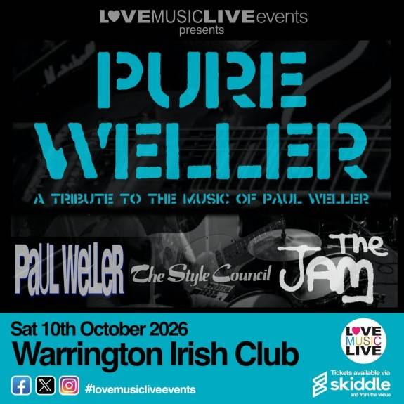 PURE WELLER - A Tribute to Paul Weller, Style Council & The Jam