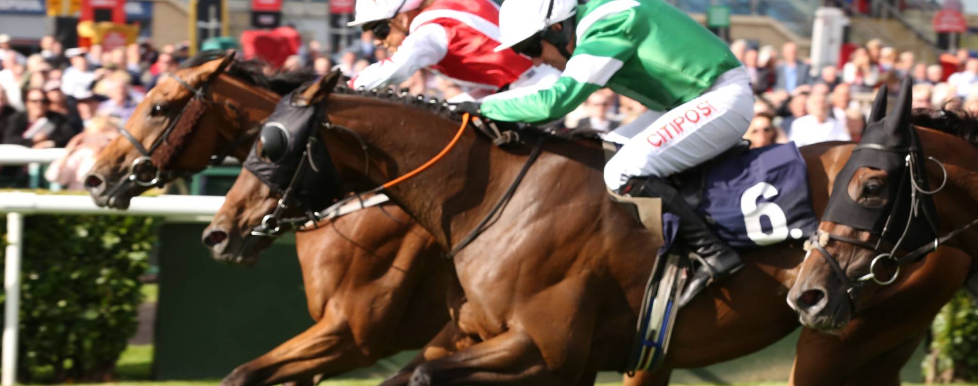 Racing at Doncaster Racecourse