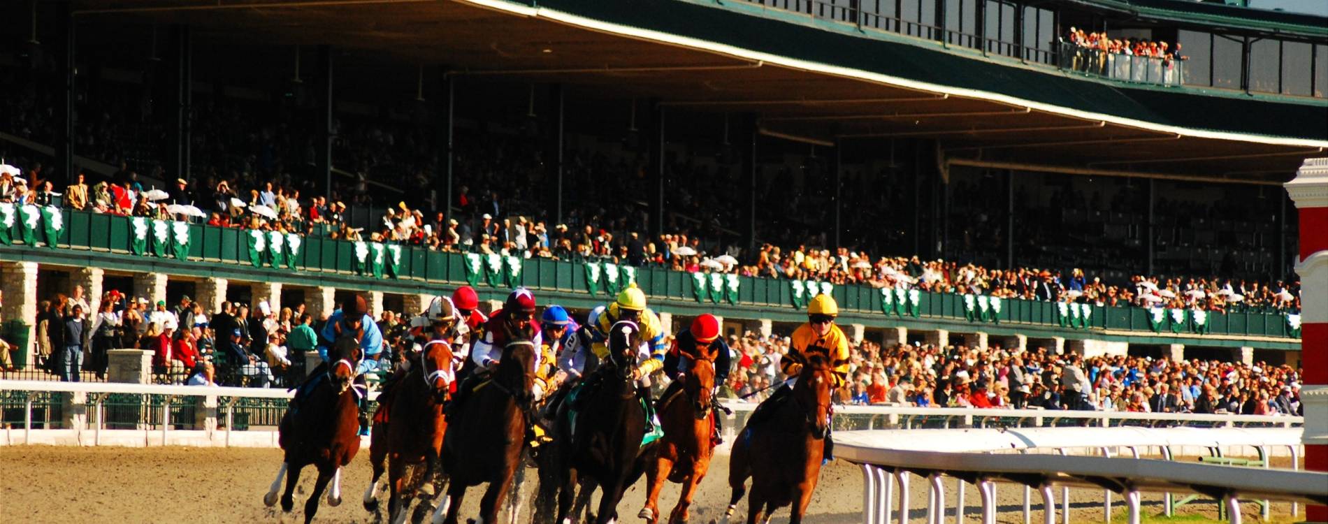 Racing at Keeneland
