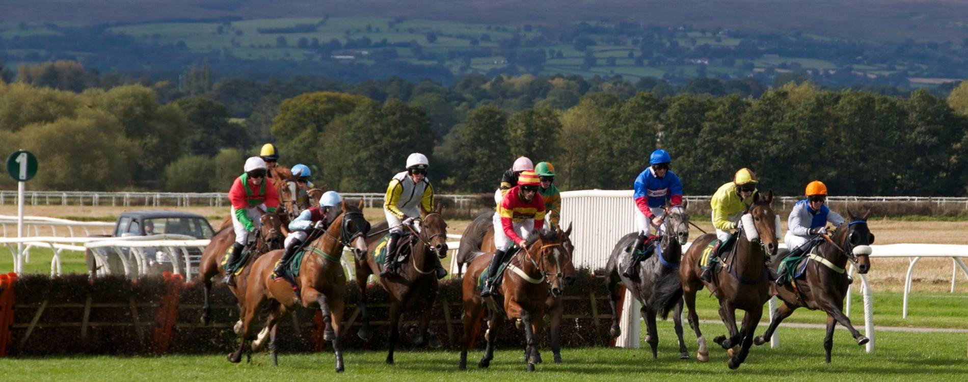 Racing in the countryside