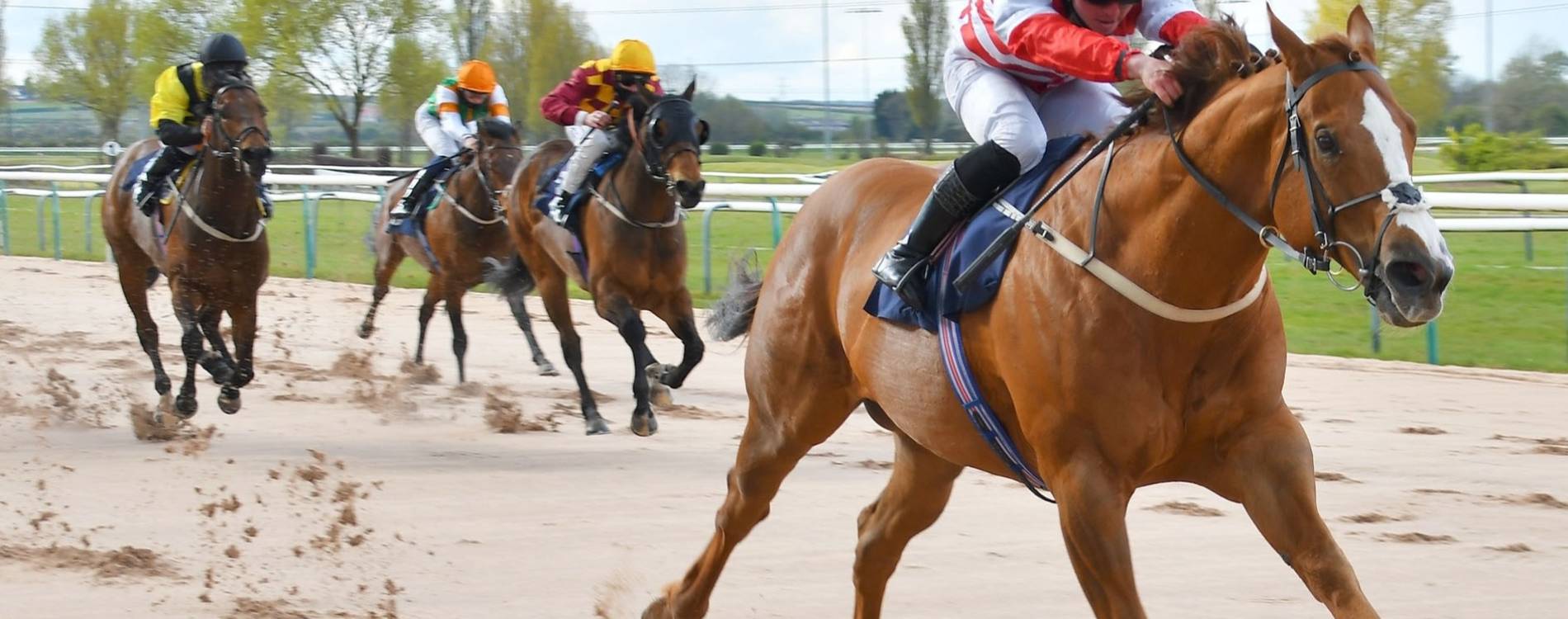 Racing on all-weather track