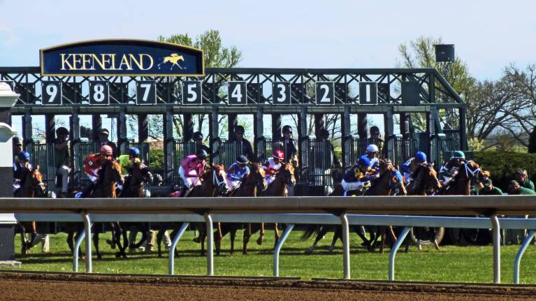 SCHEDULE Keeneland Spring Meet Apr 2025 Keeneland Association   Racing Out The Gates At Keeneland 48284 W767 