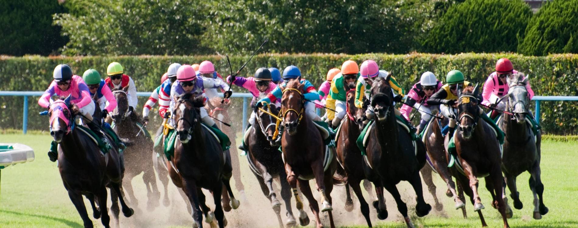 Racing round the corner