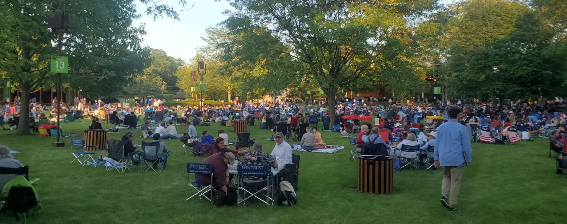 Ravinia Festival in Highland Park, Illinois