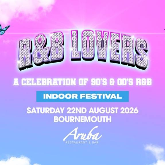 R&B Lovers 22nd Aug - Aruba Bournemouth