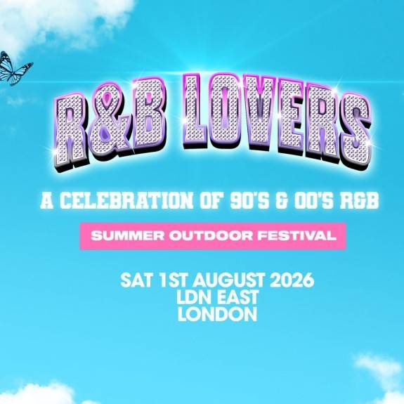 R&B Lovers Summer Open Air Festival - Sat 1st Aug - LDN EAST