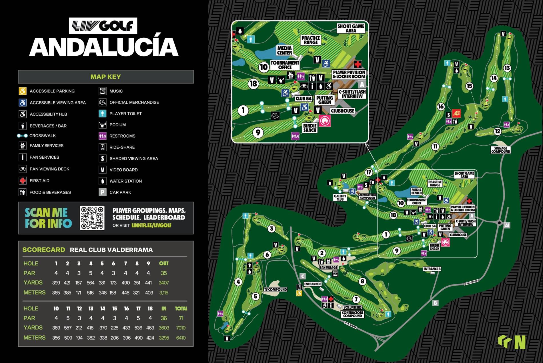 Real Club Valderrama Map