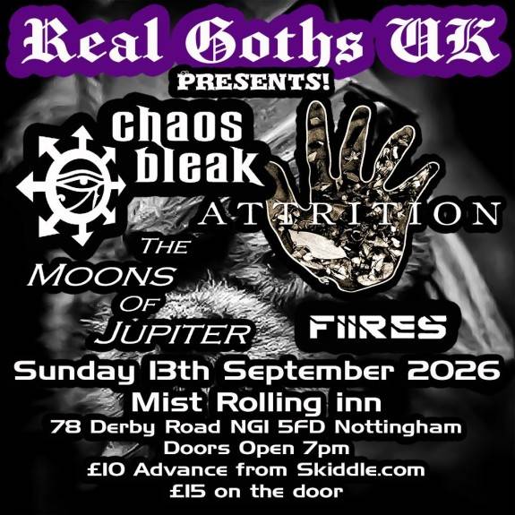 REAL Goths UK presents: Mist Rolling Inn, Nottingham
