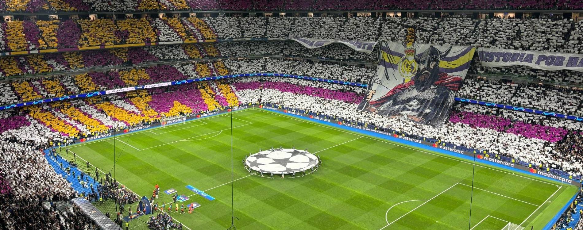 Real Madrid's iconic Santiago Bernabeu