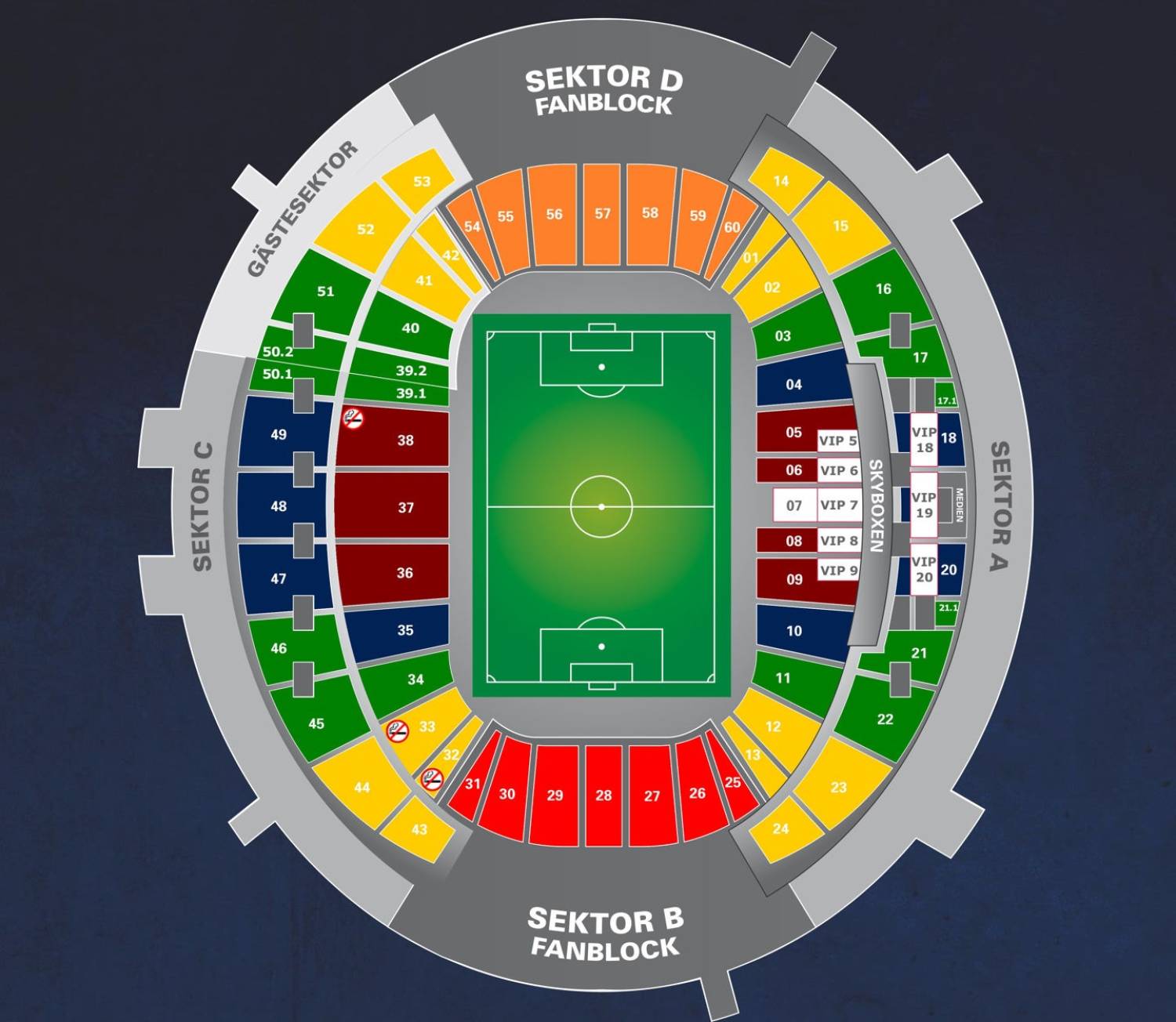 Red Bull Arena Map