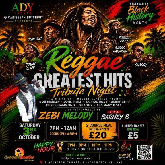 Reggae Tribute Night - Greatest Hits