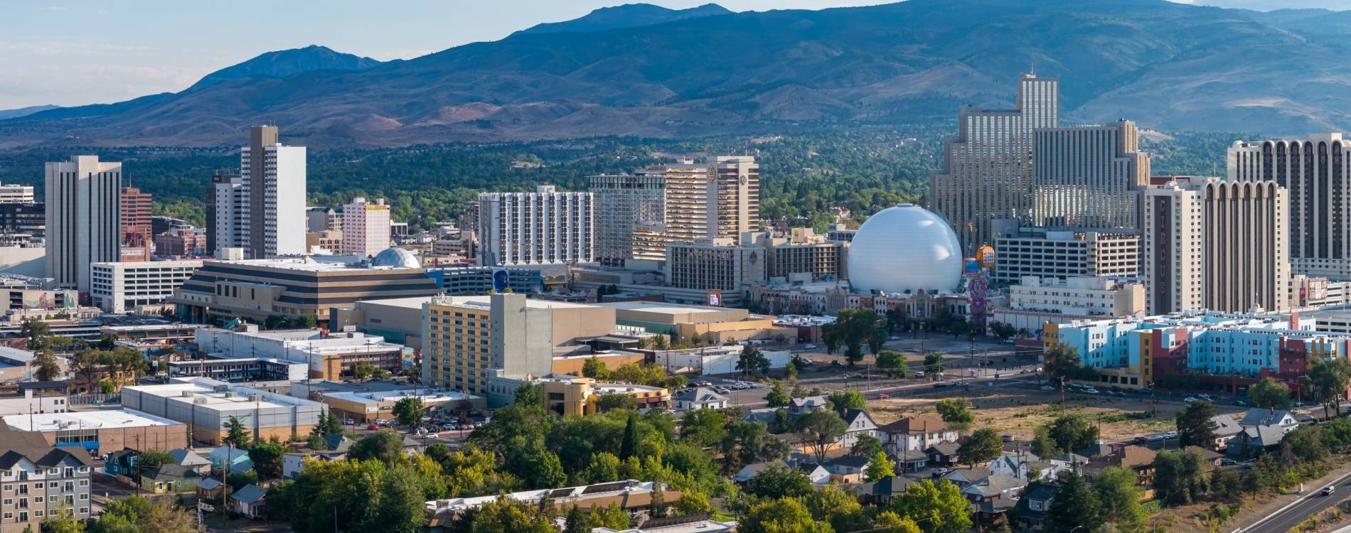 Reno skyline