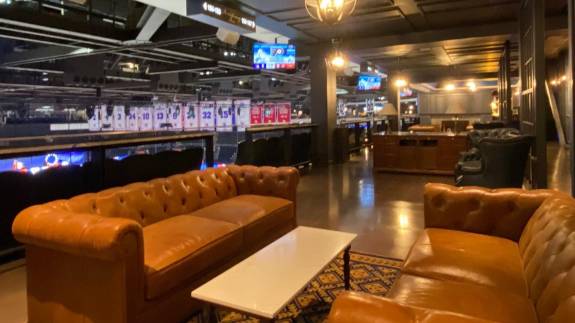 Revolutionary Row seating at Wells Fargo Center