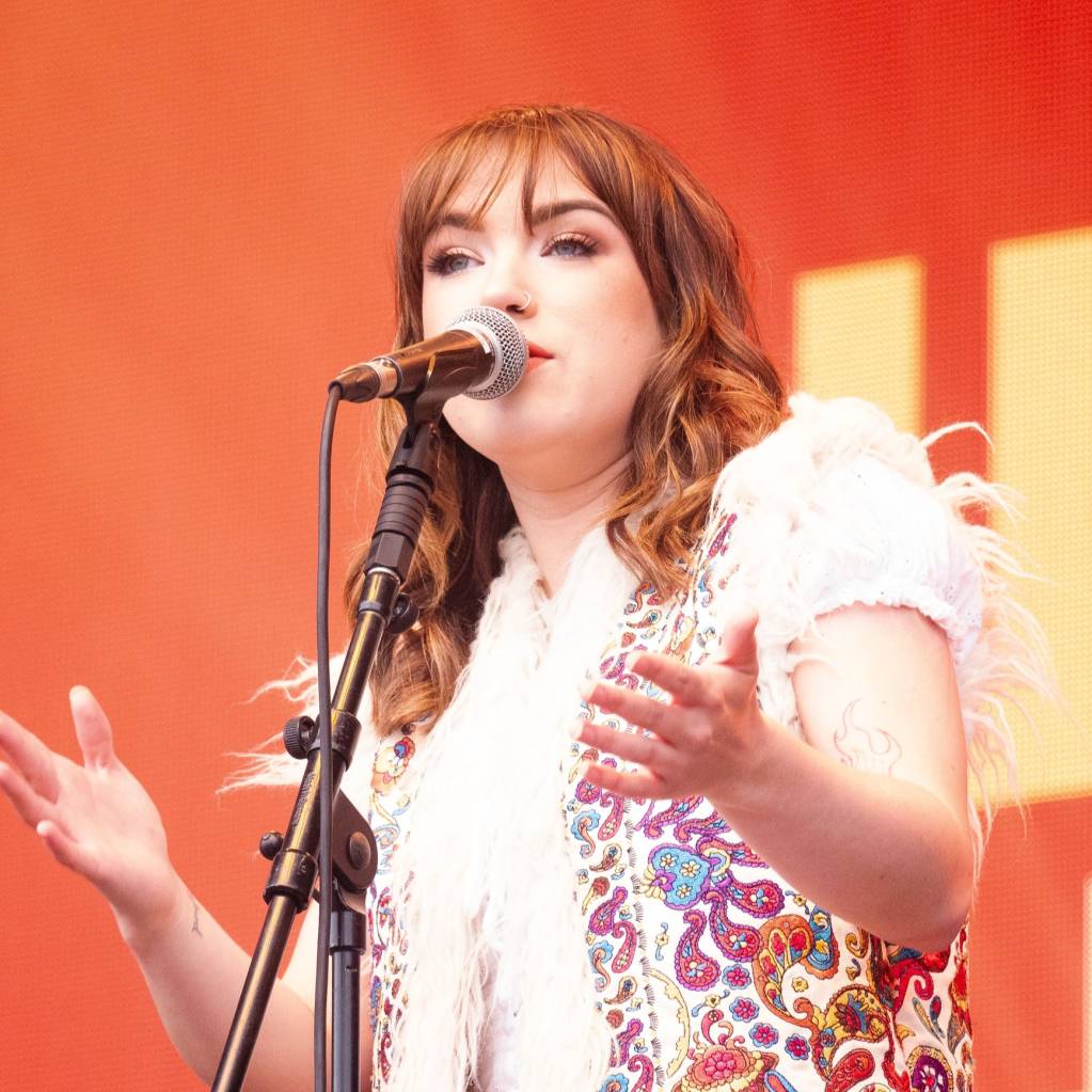 Rianne Downey performing at Latitude Festival