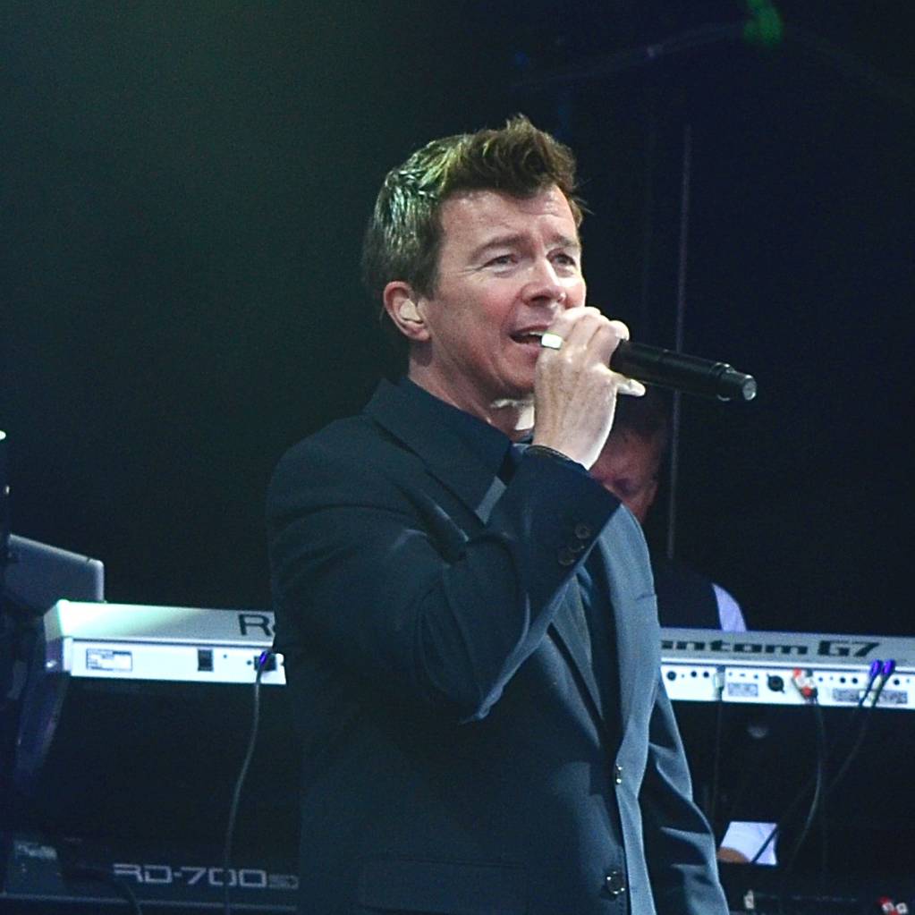 Rick Astley at Let's Rock Bristol