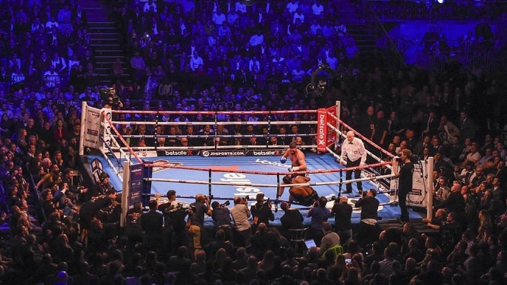 Ringside Boxing Crowd