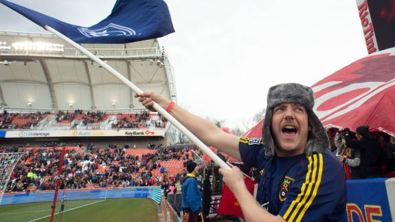 Rio Tinto Stadium Supporters Section