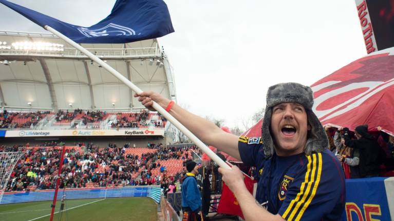 Rio Tinto Stadium Supporters Section