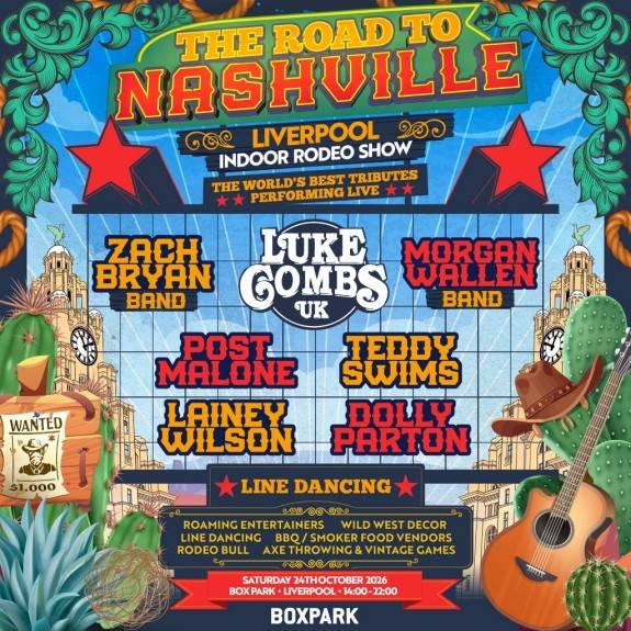 Road to Nashville Indoor Rodeo Show | BOXPARK Liverpool