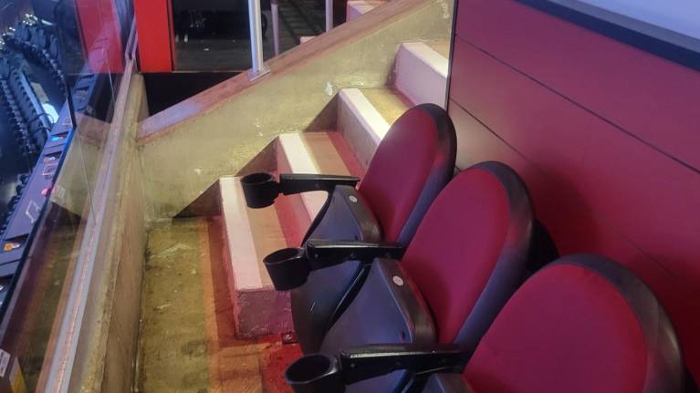 Rocket Mortgage FieldHouse Champions Club lounge seating