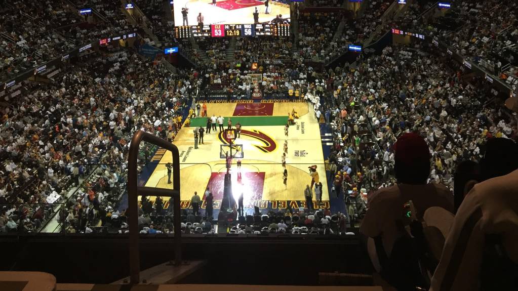 Rocket Mortgage FieldHouse Champions Club view