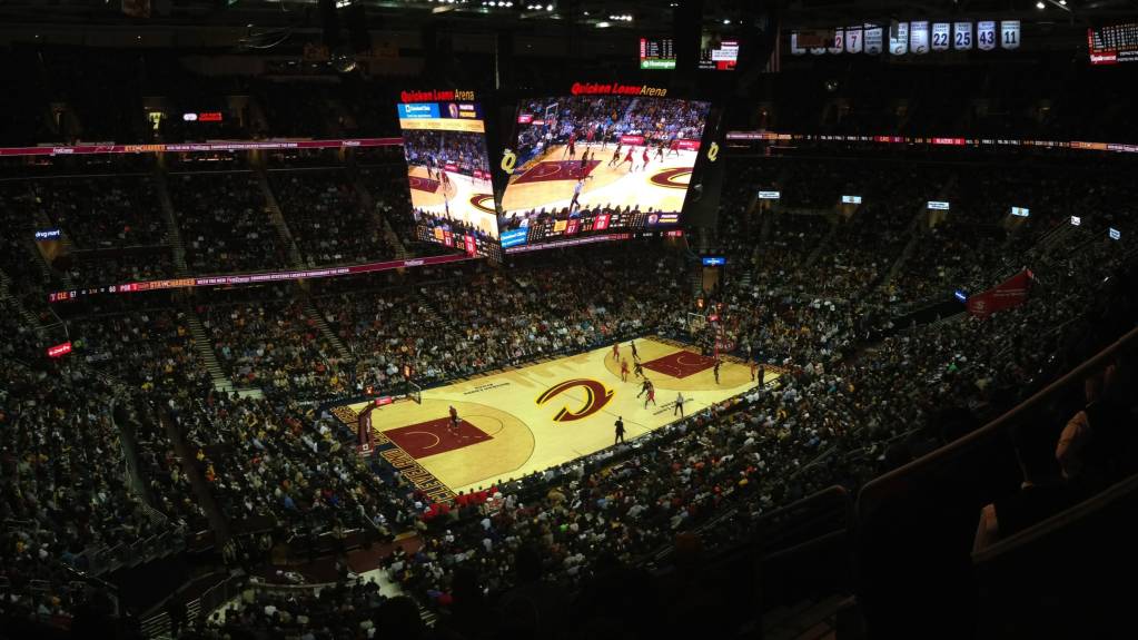 Upper (200 Level) Cleveland Cavaliers vs Chicago Bulls 8 Oct 2024