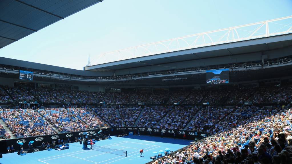 Rod Laver Arena Upper Tier Australian Open 1226 Jan 2025