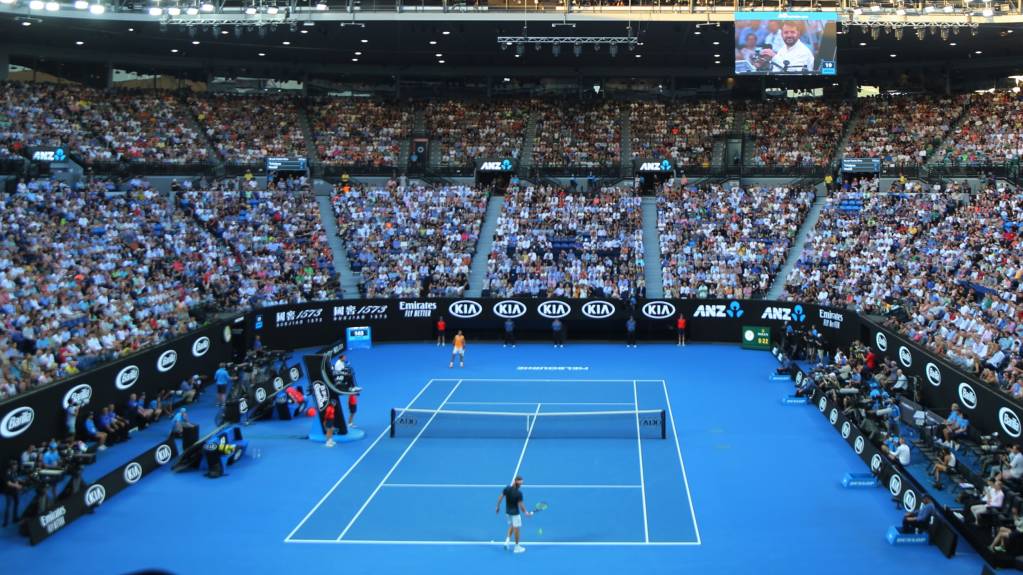 Rod Laver Arena Lower Tier Australian Open 1226 Jan 2025