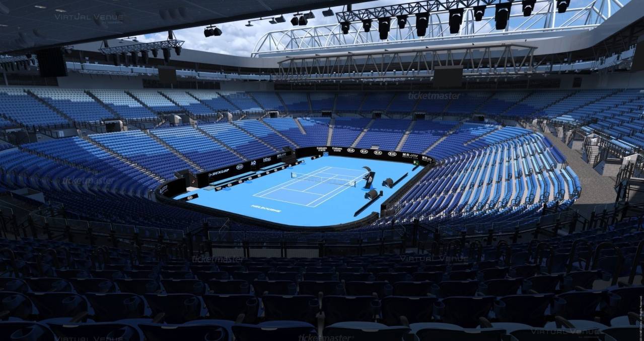 Rod Laver Arena | Australian Open | 12-26 Jan 2025 | Melbourne Park ...