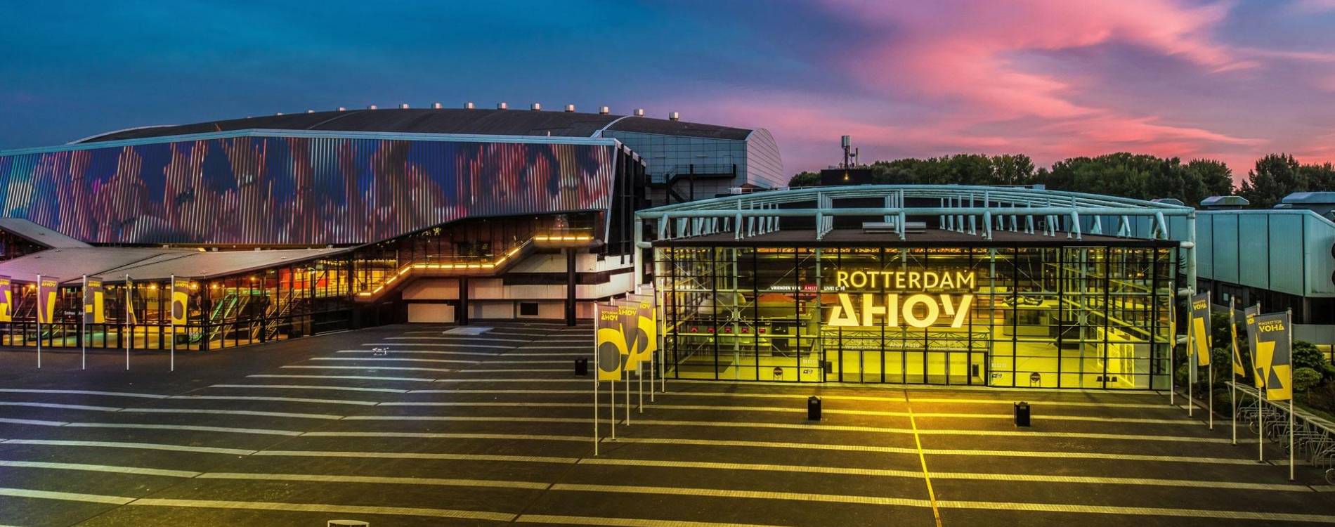 Rotterdam Ahoy, a multi-purpose venue in Rotterdam