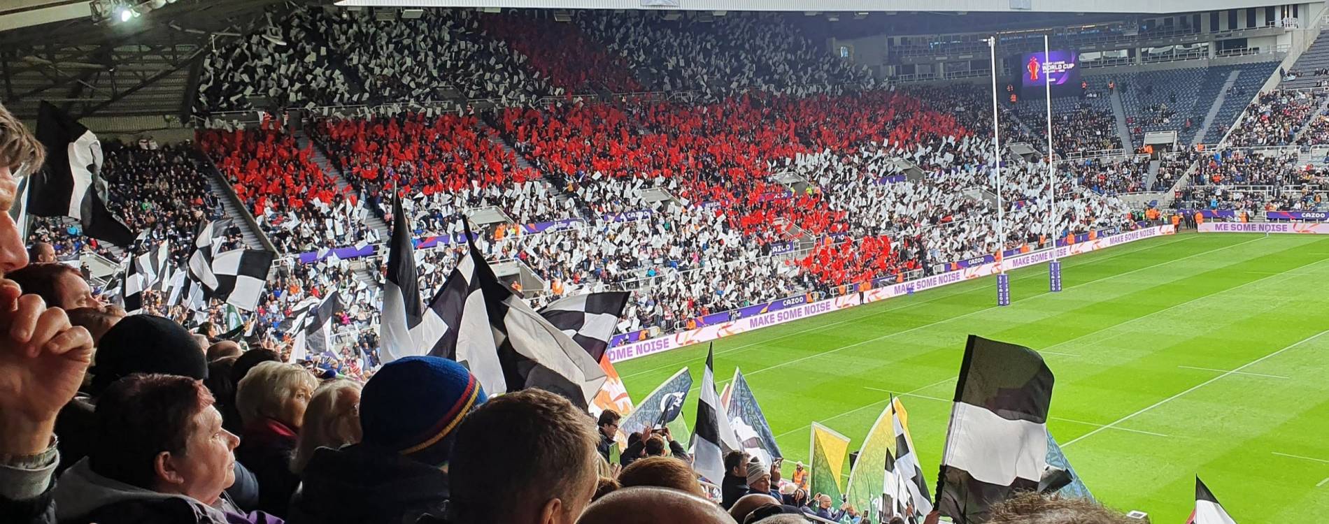 Rugby League World Cup 2021 kicked-off at St. James' Park, in Newcastle